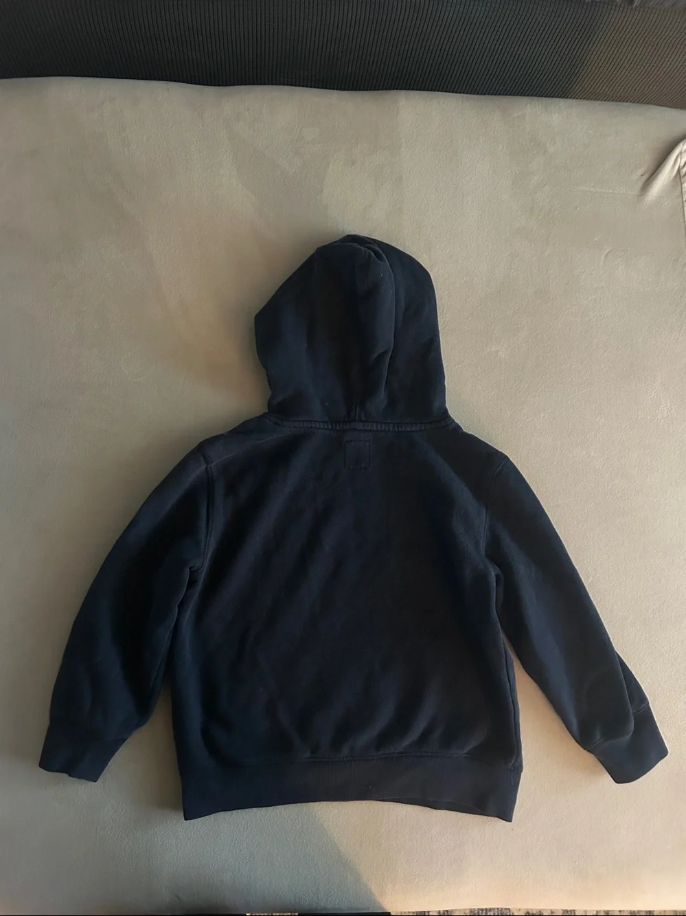 GAP Navy Hoodie with Yellow Lettering